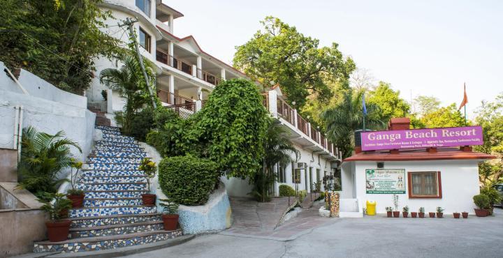 Ganga Beach Resort リシケーシュ エクステリア 写真