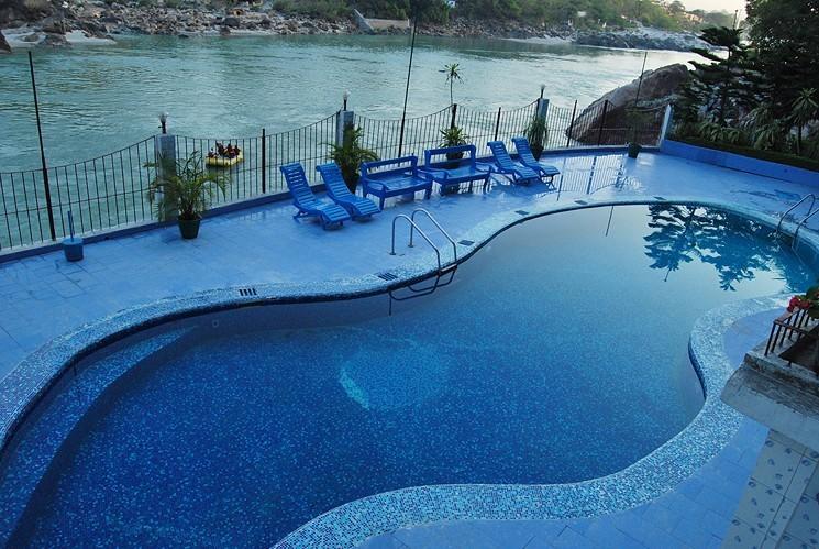 Ganga Beach Resort リシケーシュ エクステリア 写真